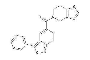 6,7-dihydro-4H-thieno[3,2-c]pyridin-5-yl-(3-phenylanthranil-5-yl)methanone