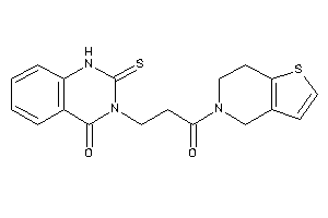 3-[3-(6,7-dihydro-4H-thieno[3,2-c]pyridin-5-yl)-3-keto-propyl]-2-thioxo-1H-quinazolin-4-one