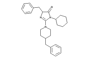 Image of 5-benzyl-2-(4-benzylpiperidino)-3-cyclohexyl-2-imidazolin-4-one