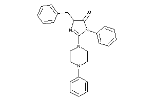 5-benzyl-3-phenyl-2-(4-phenylpiperazino)-2-imidazolin-4-one