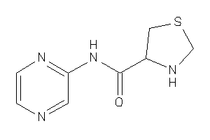N-pyrazin-2-ylthiazolidine-4-carboxamide