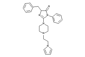 5-benzyl-3-phenyl-2-[4-(2-pyrrol-1-ylethyl)piperazino]-2-imidazolin-4-one