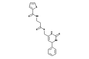 3-(2-thenoylamino)propionic Acid (2-keto-4-phenyl-3,4-dihydro-1H-pyrimidin-6-yl)methyl Ester