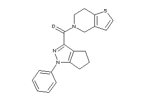 6,7-dihydro-4H-thieno[3,2-c]pyridin-5-yl-(1-phenyl-5,6-dihydro-4H-cyclopenta[c]pyrazol-3-yl)methanone