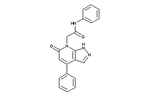 Image of 2-(6-keto-4-phenyl-1H-pyrazolo[3,4-b]pyridin-7-yl)-N-phenyl-acetamide