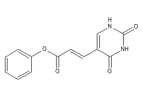 3-(2,4-diketo-1H-pyrimidin-5-yl)acrylic Acid Phenyl Ester