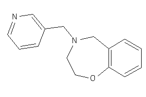 Image of 4-(3-pyridylmethyl)-3,5-dihydro-2H-1,4-benzoxazepine