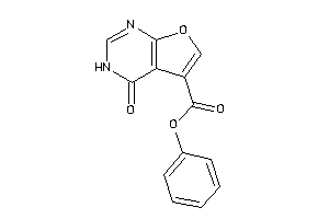 4-keto-3H-furo[2,3-d]pyrimidine-5-carboxylic Acid Phenyl Ester