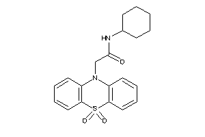 Image of N-cyclohexyl-2-(5,5-diketophenothiazin-10-yl)acetamide