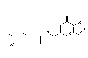 2-benzamidoacetic Acid (7-ketoisoxazolo[2,3-a]pyrimidin-5-yl)methyl Ester