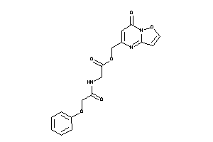 2-[(2-phenoxyacetyl)amino]acetic Acid (7-ketoisoxazolo[2,3-a]pyrimidin-5-yl)methyl Ester
