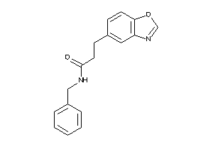 3-(1,3-benzoxazol-5-yl)-N-benzyl-propionamide
