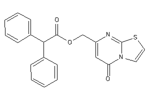 2,2-diphenylacetic Acid (5-ketothiazolo[3,2-a]pyrimidin-7-yl)methyl Ester