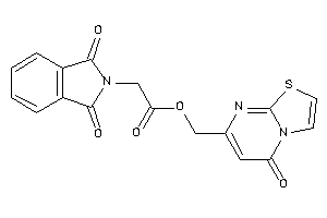 Image of 2-phthalimidoacetic Acid (5-ketothiazolo[3,2-a]pyrimidin-7-yl)methyl Ester