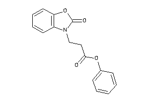 3-(2-keto-1,3-benzoxazol-3-yl)propionic Acid Phenyl Ester