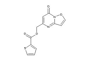 Image of Thiophene-2-carboxylic Acid (7-ketoisoxazolo[2,3-a]pyrimidin-5-yl)methyl Ester