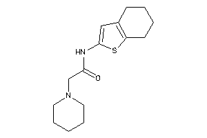 2-piperidino-N-(4,5,6,7-tetrahydrobenzothiophen-2-yl)acetamide