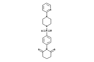 1-[4-[4-(2-pyridyl)piperazino]sulfonylphenyl]piperidine-2,6-quinone