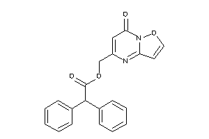 Image of 2,2-diphenylacetic Acid (7-ketoisoxazolo[2,3-a]pyrimidin-5-yl)methyl Ester