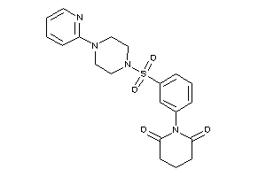 1-[3-[4-(2-pyridyl)piperazino]sulfonylphenyl]piperidine-2,6-quinone