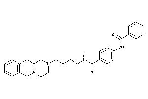 N-[4-(1,3,4,6,11,11a-hexahydropyrazino[1,2-b]isoquinolin-2-yl)butyl]-4-benzamido-benzamide