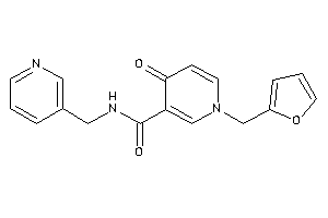 1-(2-furfuryl)-4-keto-N-(3-pyridylmethyl)nicotinamide