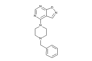 4-(4-benzylpiperazino)isoxazolo[5,4-d]pyrimidine