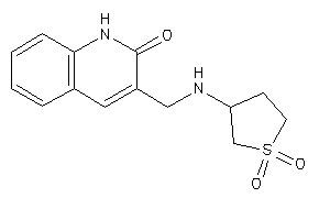 3-[[(1,1-diketothiolan-3-yl)amino]methyl]carbostyril