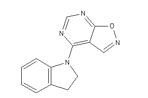 4-indolin-1-ylisoxazolo[5,4-d]pyrimidine