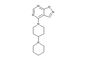 Image of 4-(4-piperidinopiperidino)isoxazolo[5,4-d]pyrimidine
