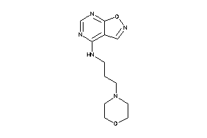 Image of Isoxazolo[5,4-d]pyrimidin-4-yl(3-morpholinopropyl)amine