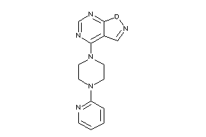 4-[4-(2-pyridyl)piperazino]isoxazolo[5,4-d]pyrimidine