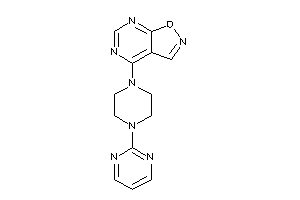 Image of 4-[4-(2-pyrimidyl)piperazino]isoxazolo[5,4-d]pyrimidine