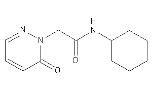 N-cyclohexyl-2-(6-ketopyridazin-1-yl)acetamide