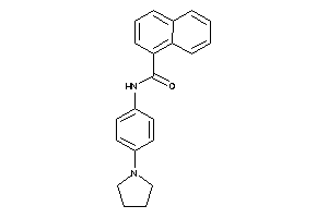 N-(4-pyrrolidinophenyl)-1-naphthamide