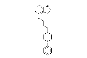 Isoxazolo[5,4-d]pyrimidin-4-yl-[3-(4-phenylpiperazino)propyl]amine