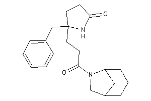 5-[3-(6-azabicyclo[3.2.1]octan-6-yl)-3-keto-propyl]-5-benzyl-2-pyrrolidone