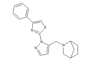 2-[5-(2-azabicyclo[2.2.1]heptan-2-ylmethyl)pyrazol-1-yl]-4-phenyl-thiazole