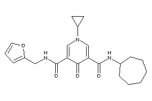 N-cycloheptyl-1-cyclopropyl-N'-(2-furfuryl)-4-keto-dinicotinamide