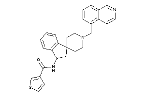 N-[1'-(5-isoquinolylmethyl)spiro[indane-3,4'-piperidine]-1-yl]thiophene-3-carboxamide