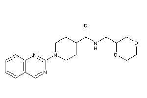 N-(1,4-dioxan-2-ylmethyl)-1-quinazolin-2-yl-isonipecotamide