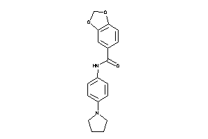 N-(4-pyrrolidinophenyl)-piperonylamide