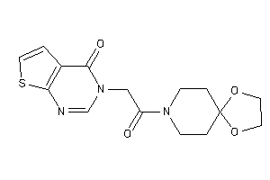 3-[2-(1,4-dioxa-8-azaspiro[4.5]decan-8-yl)-2-keto-ethyl]thieno[2,3-d]pyrimidin-4-one