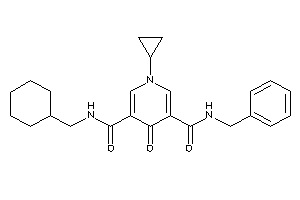 N-benzyl-N'-(cyclohexylmethyl)-1-cyclopropyl-4-keto-dinicotinamide