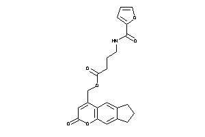 4-(2-furoylamino)butyric Acid (2-keto-7,8-dihydro-6H-cyclopenta[g]chromen-4-yl)methyl Ester