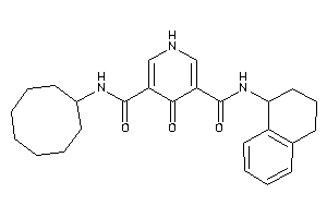 N'-cyclooctyl-4-keto-N-tetralin-1-yl-1H-pyridine-3,5-dicarboxamide