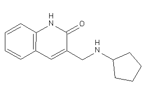 3-[(cyclopentylamino)methyl]carbostyril