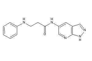 3-anilino-N-(1H-pyrazolo[3,4-b]pyridin-5-yl)propionamide