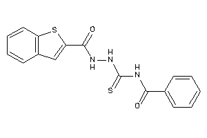 N-[(benzothiophene-2-carbonylamino)thiocarbamoyl]benzamide