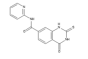 4-keto-N-(2-pyridyl)-2-thioxo-1H-quinazoline-7-carboxamide